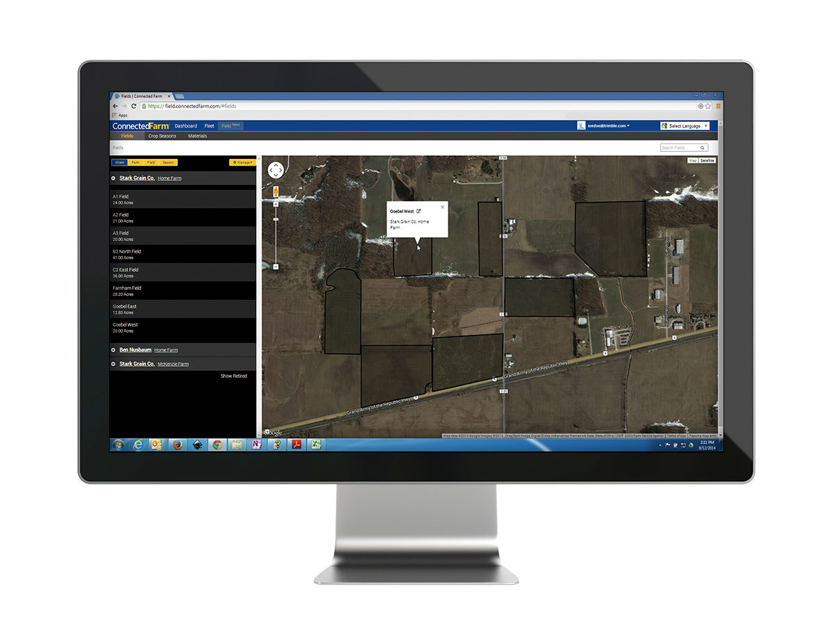 Trimble Yield Monitoring