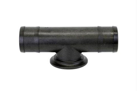 Banjo Manifold Flange x Hose Barb Tee - Image 0